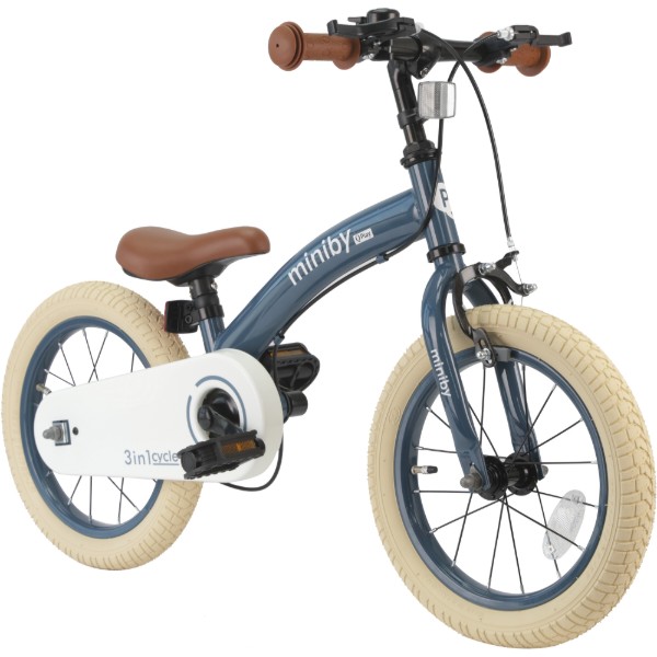 Фото - Двоколісний велосипед Qplay Miniby 3в1 Greyish-Blue (CB01MiniByGreyish-Blue)